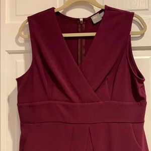 Sleeveless sheath dress